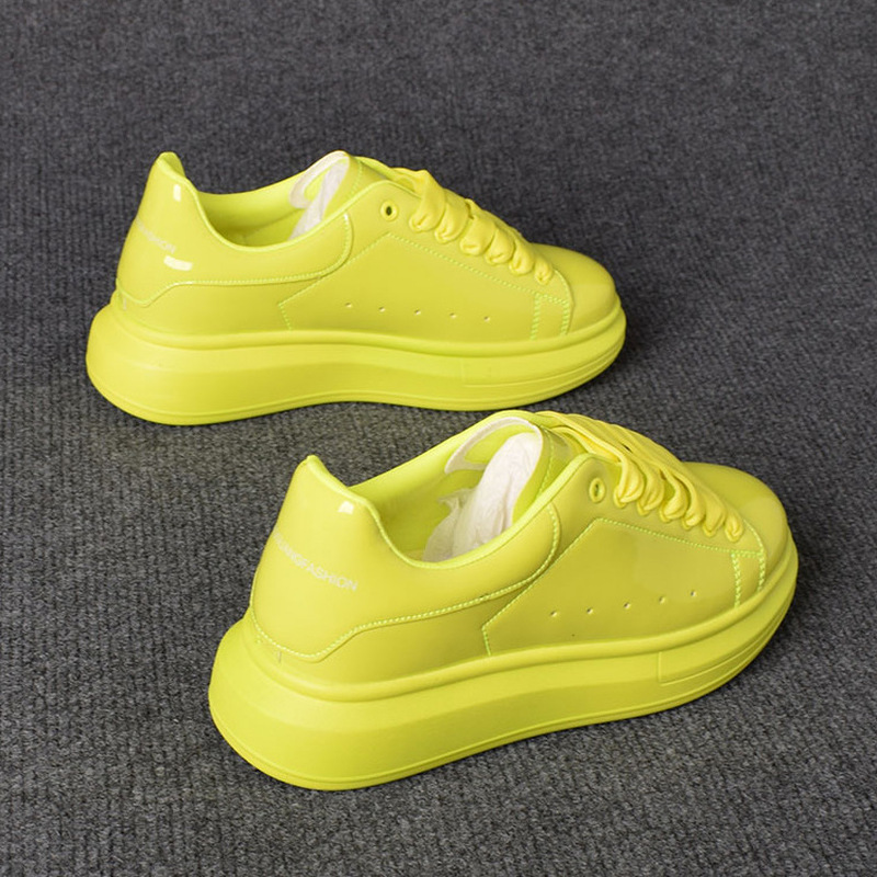 Men'S Shoes For Tennis - Zapatos Casuales Blancos Lacados 2025 para
