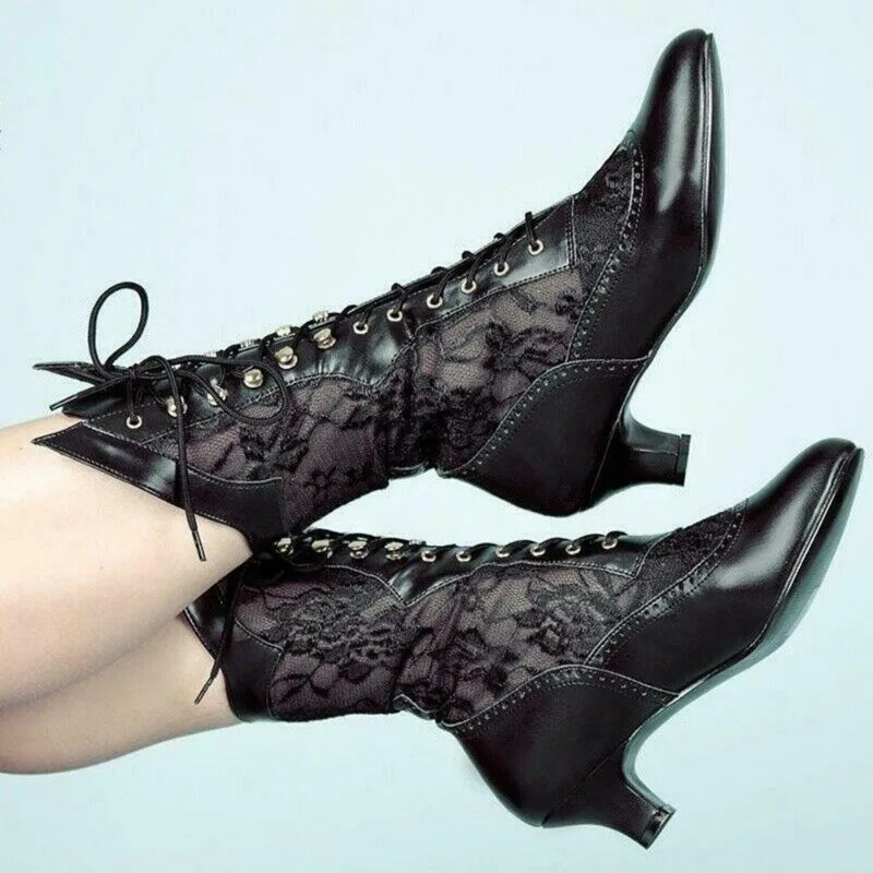 Men'S Shoes Louis Vuitton - Botines Vintage para mujer, botas victorianas
