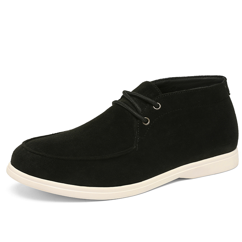 Botas Chukka clásicas de piel  - Men'S Shoes Black And White reseña y precio