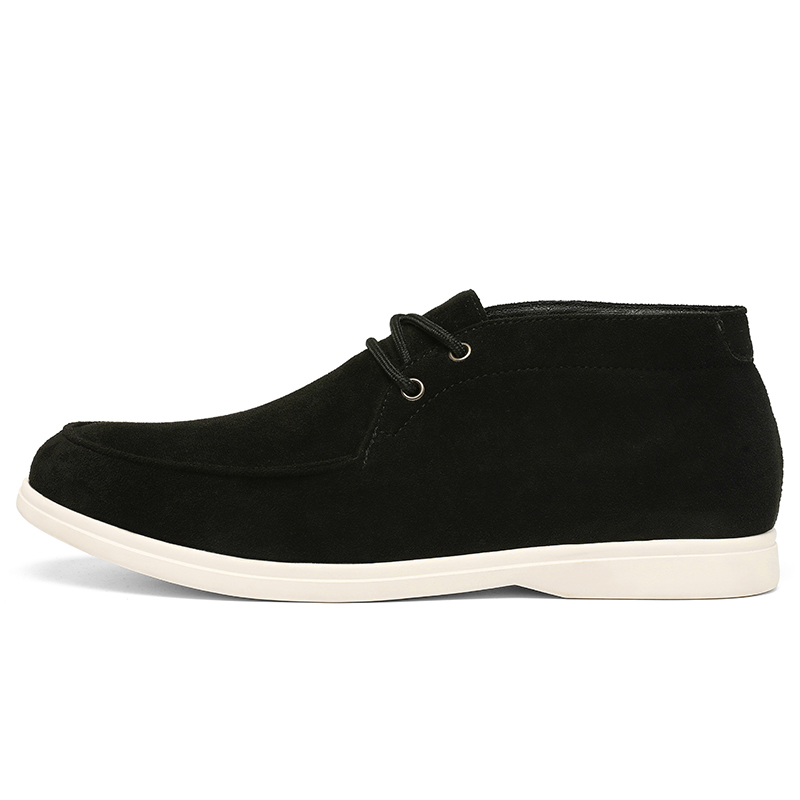 Botas Chukka clásicas de piel  - Men'S Shoes Black And White reseña y precio