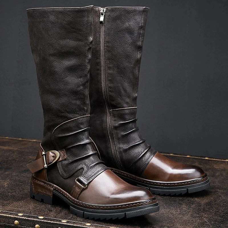 Zapatos medievales Retro de cu - Men'S Shoes Louis Vuitton reseña y precio